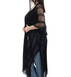 Poncho donna Liu Jo a rete lurex nero CS25LJ02 2A5001 T0300