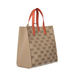 Borsa donna Liu-jo Doba Tote S natural blac BS25LJ92 AA5026 E0053