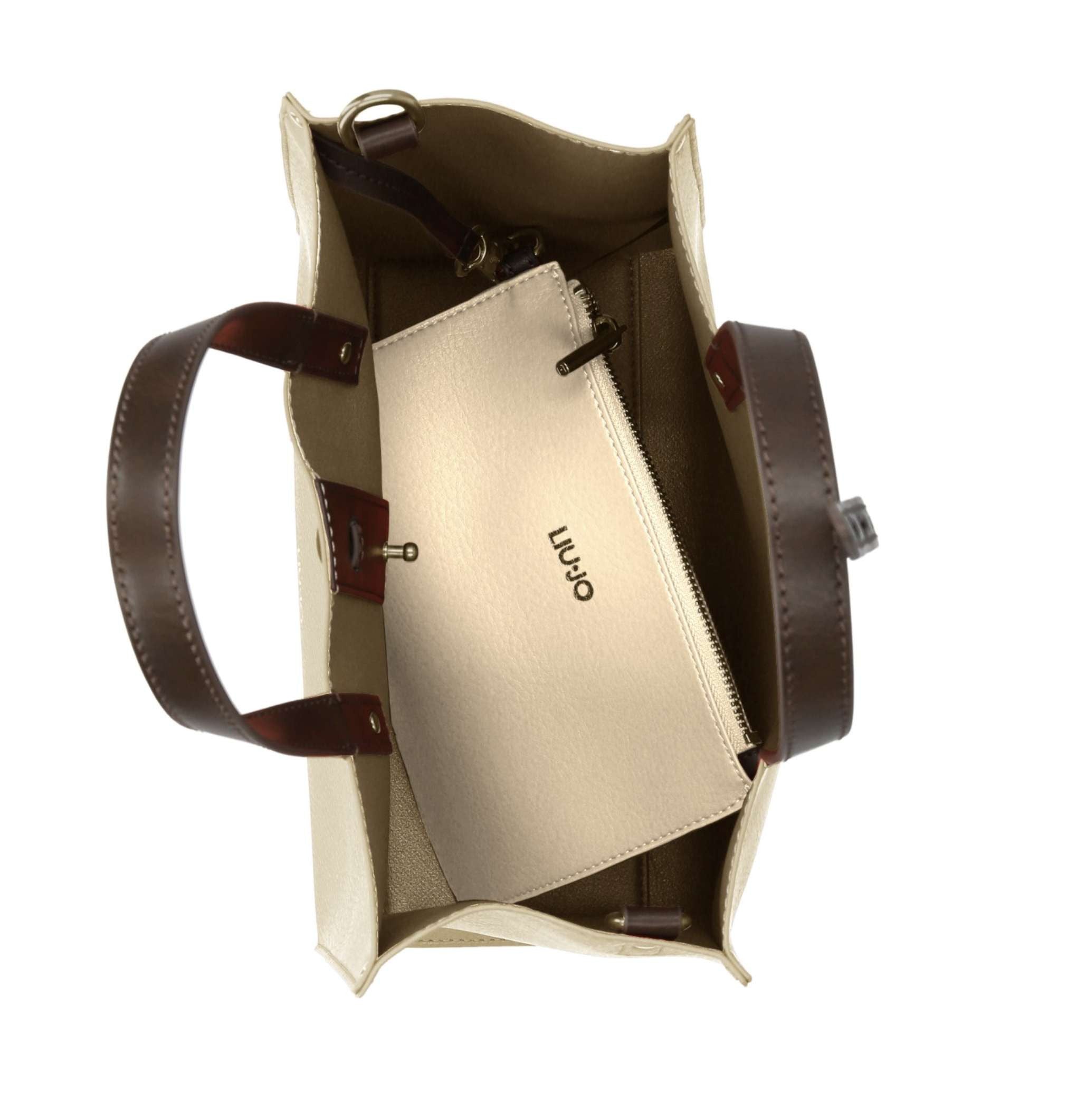 Borsa donna Liu-jo Doba Tote S neutro BS25LJ101 AA5026 E0064