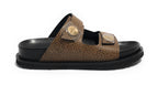 Sandalo donna Borbonese 2 fasce black/ OP natural DS25BO02 91040011
