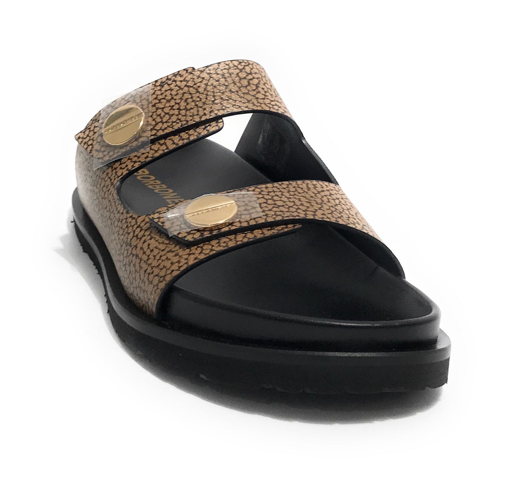 Sandalo donna Borbonese 2 fasce black/ OP natural DS25BO02 91040011
