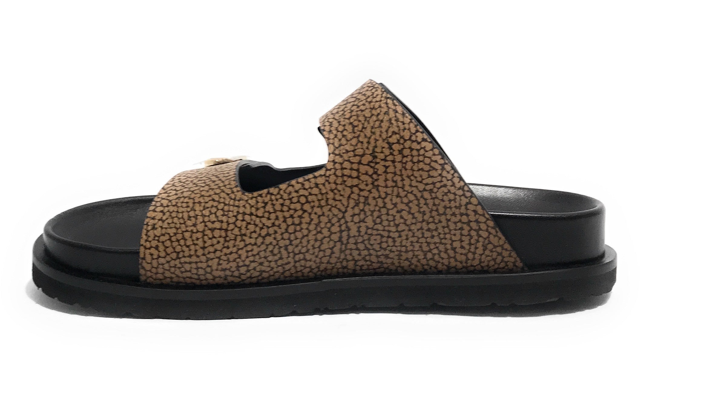 Sandalo donna Borbonese 2 fasce black/ OP natural DS25BO02 91040011