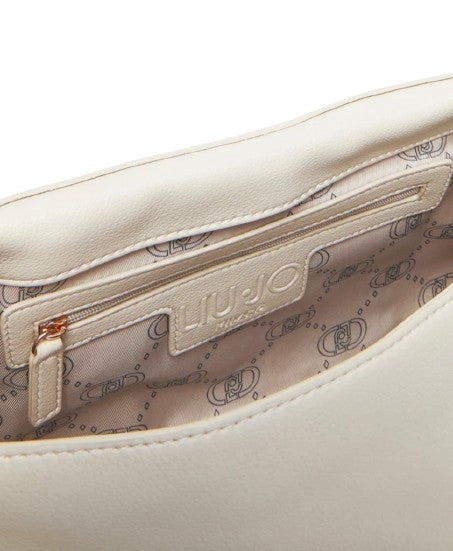 Borsa donna Liu-jo East/West crossbody cream BS25LJ102 AA5053 E0037