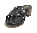 Sandalo donna Borbonese TC 50 black/ OP natural DS25BO01 91040016