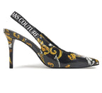 Scarpe donna Versace Jeans Couture slingback nero DS25VE06 78VA3S52