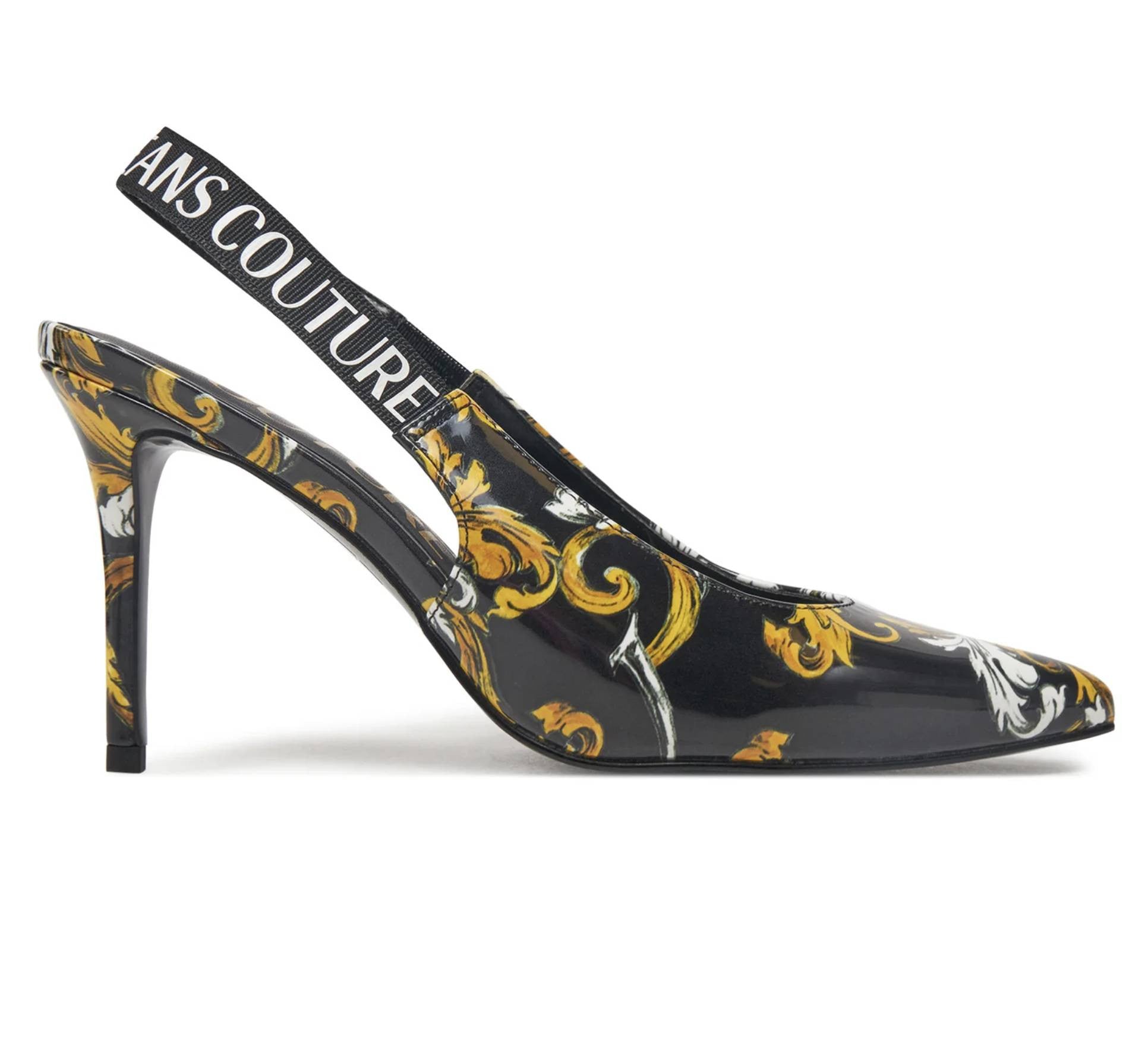 Scarpe donna Versace Jeans Couture slingback nero DS25VE06 78VA3S52