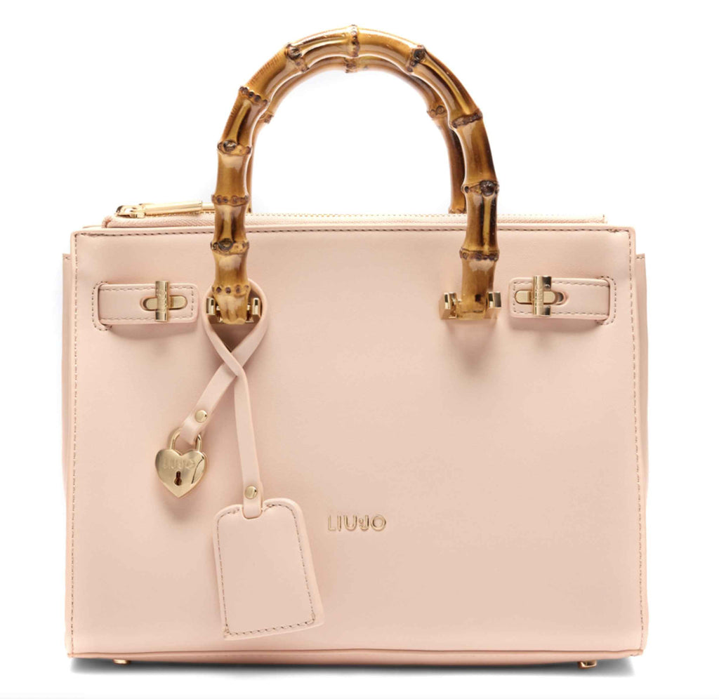 Borsa donna Liu-jo Melek tote L cipria BS25LJ116 AA5076 E0003