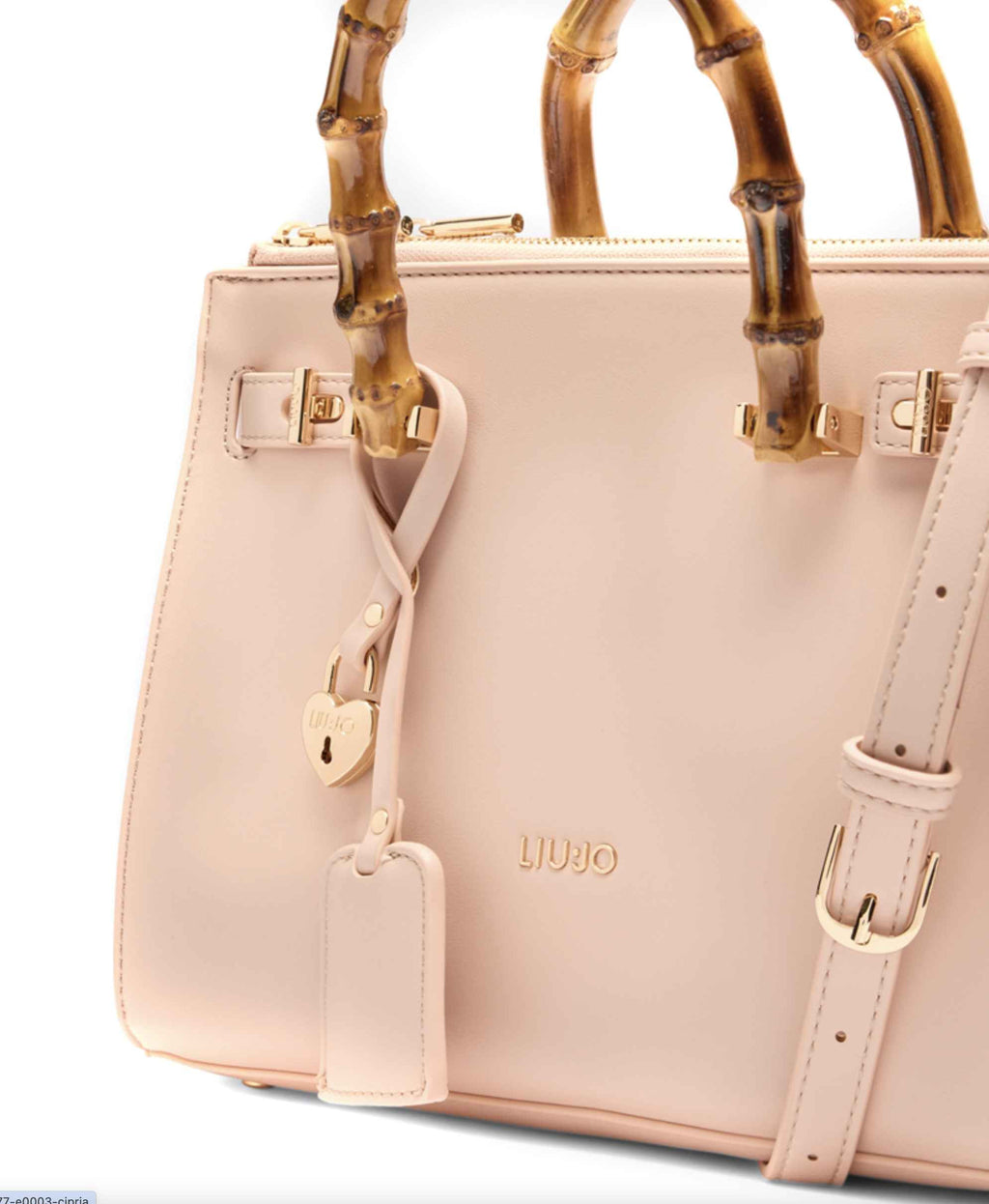 Borsa donna Liu-jo Melek tote L cipria BS25LJ116 AA5076 E0003
