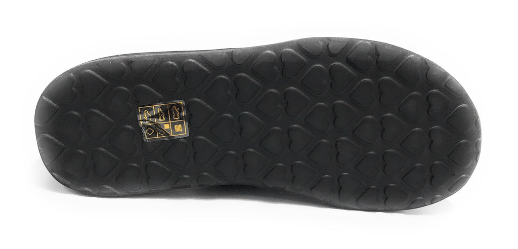 Sandalo donna Love Moschino in tessuto nero DS25MO08 JA16033