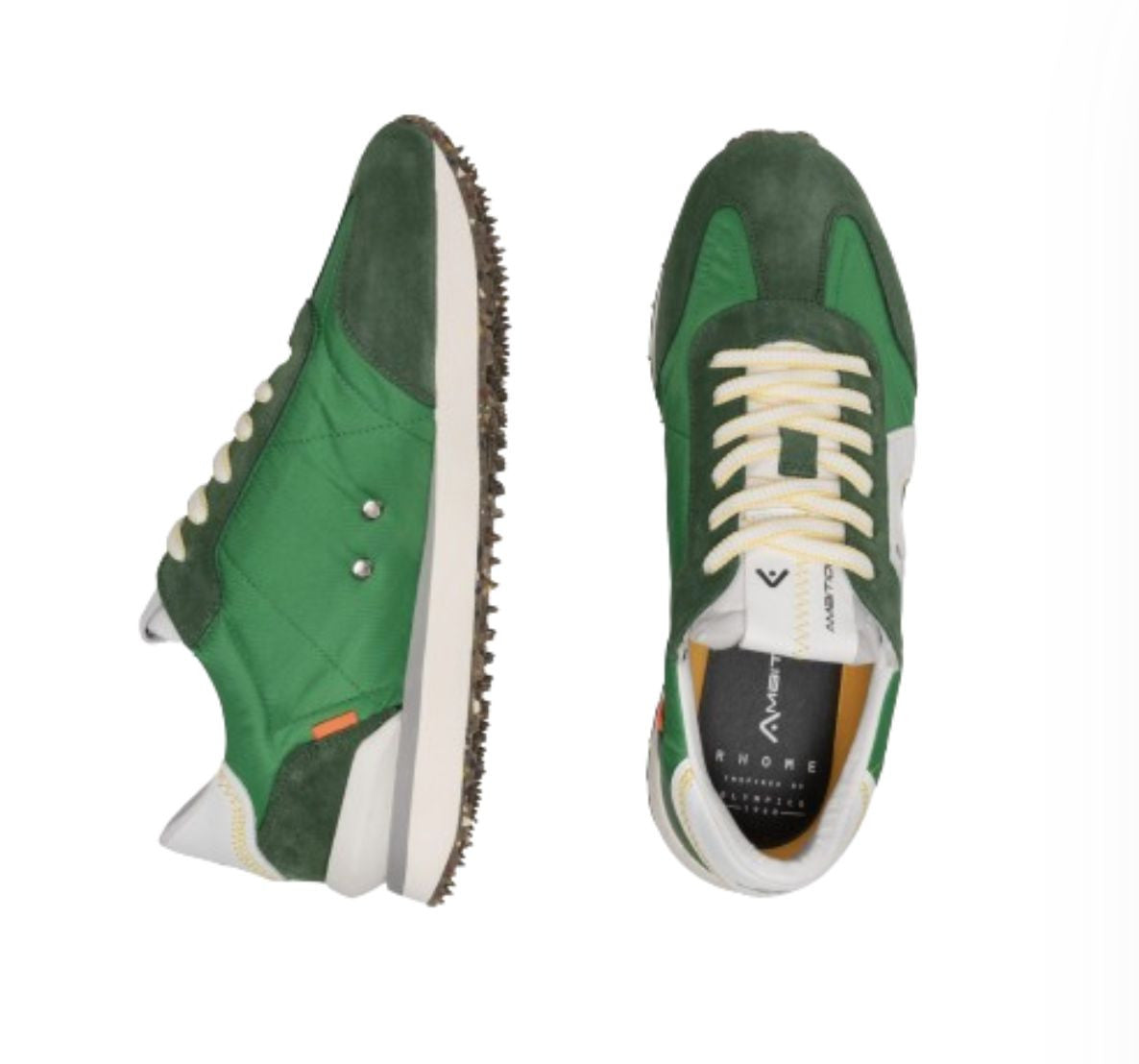 Scarpe uomo Ambitious 11538 sneaker running green US24AM14