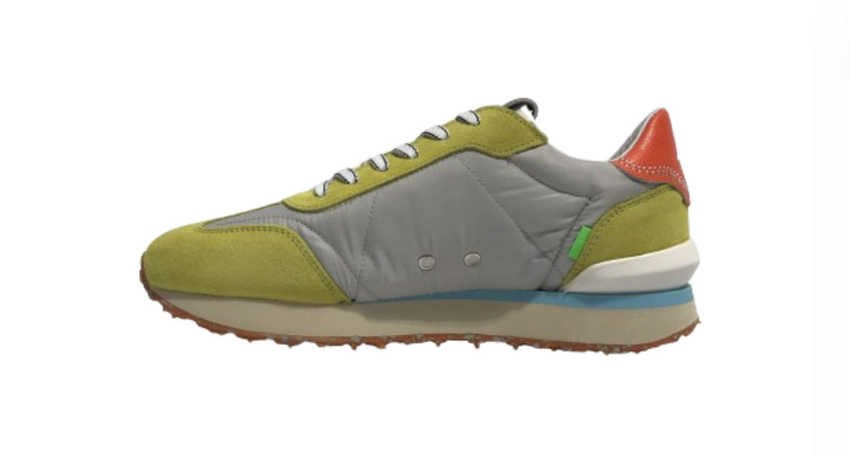 Scarpe uomo Ambitious 11538 sneaker running lime/ navy US24AM13