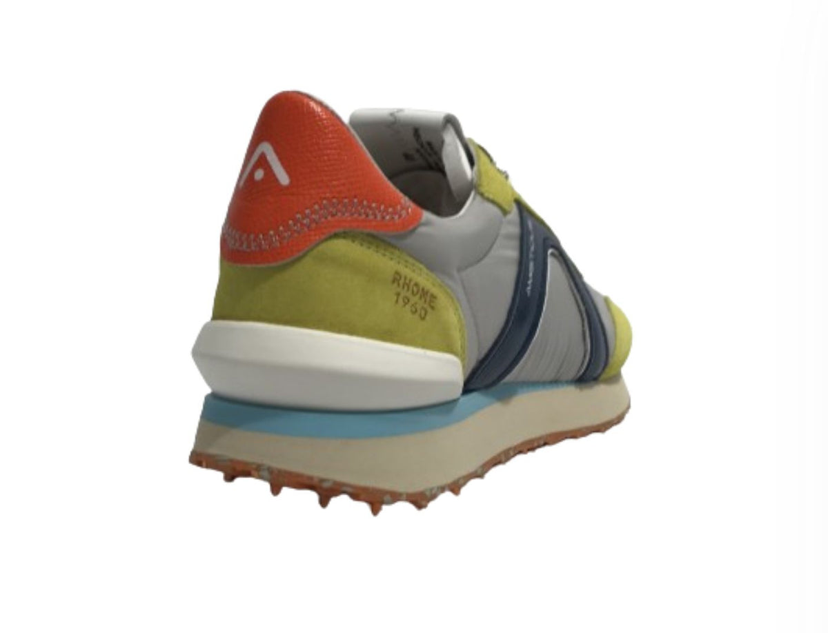 Scarpe uomo Ambitious 11538 sneaker running lime/ navy US24AM13
