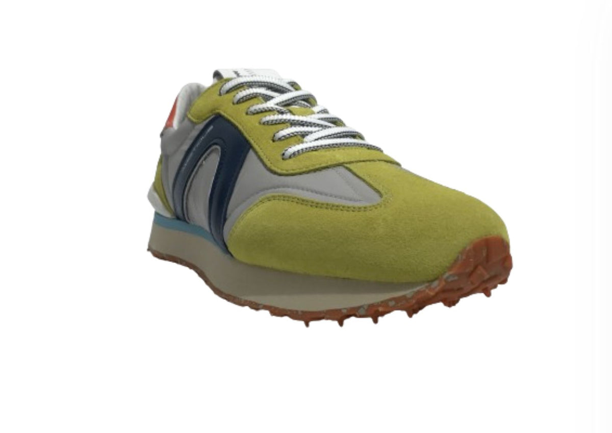 Scarpe uomo Ambitious 11538 sneaker running lime/ navy US24AM13