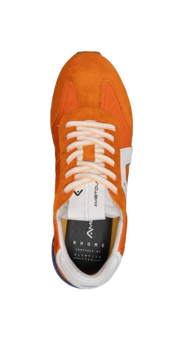Scarpe uomo Ambitious 11538 sneaker running orange US24AM12