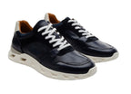 Scarpe uomo Ambitious 13448A sneakers in pelle blu navy US24AM06