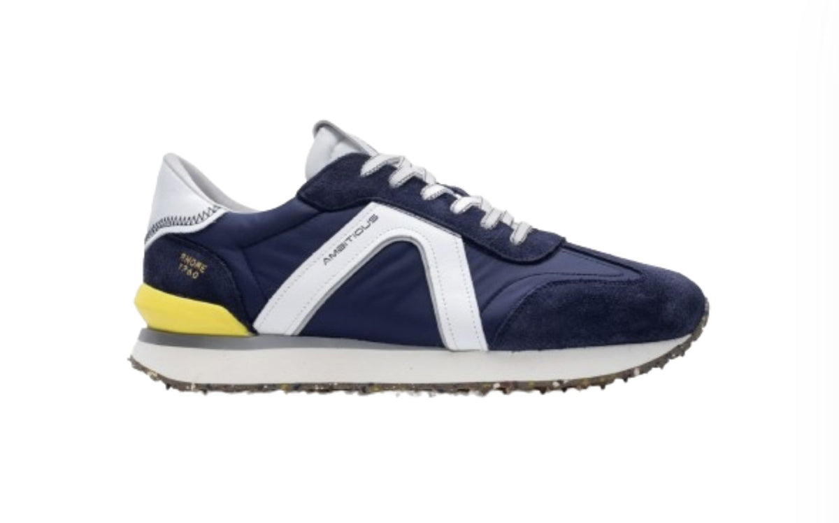 Scarpe uomo Ambitious 11538 sneaker running navy blue US24AM02