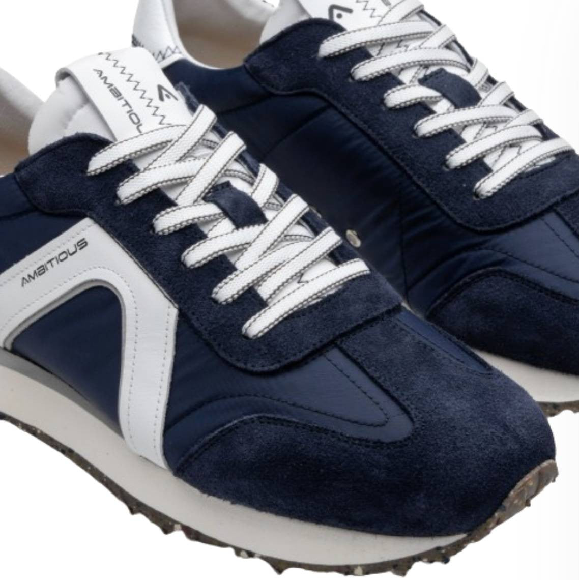 Scarpe uomo Ambitious 11538 sneaker running navy blue US24AM02