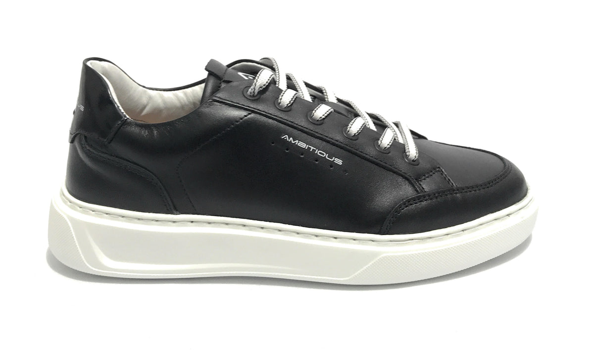 Scarpe uomo Ambitious 12861 sneakers black US23AM19