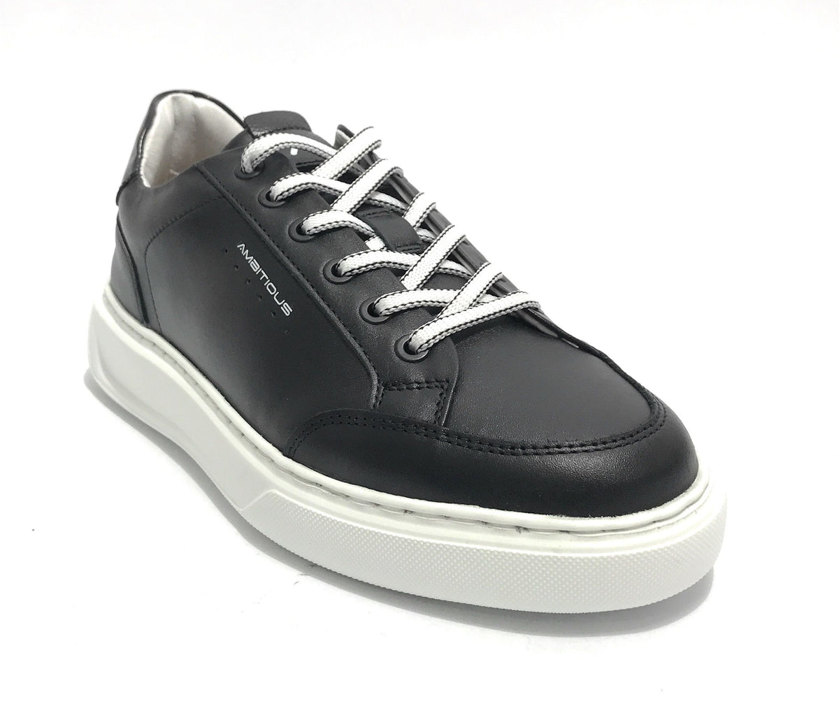 Scarpe uomo Ambitious 12861 sneakers black US23AM19