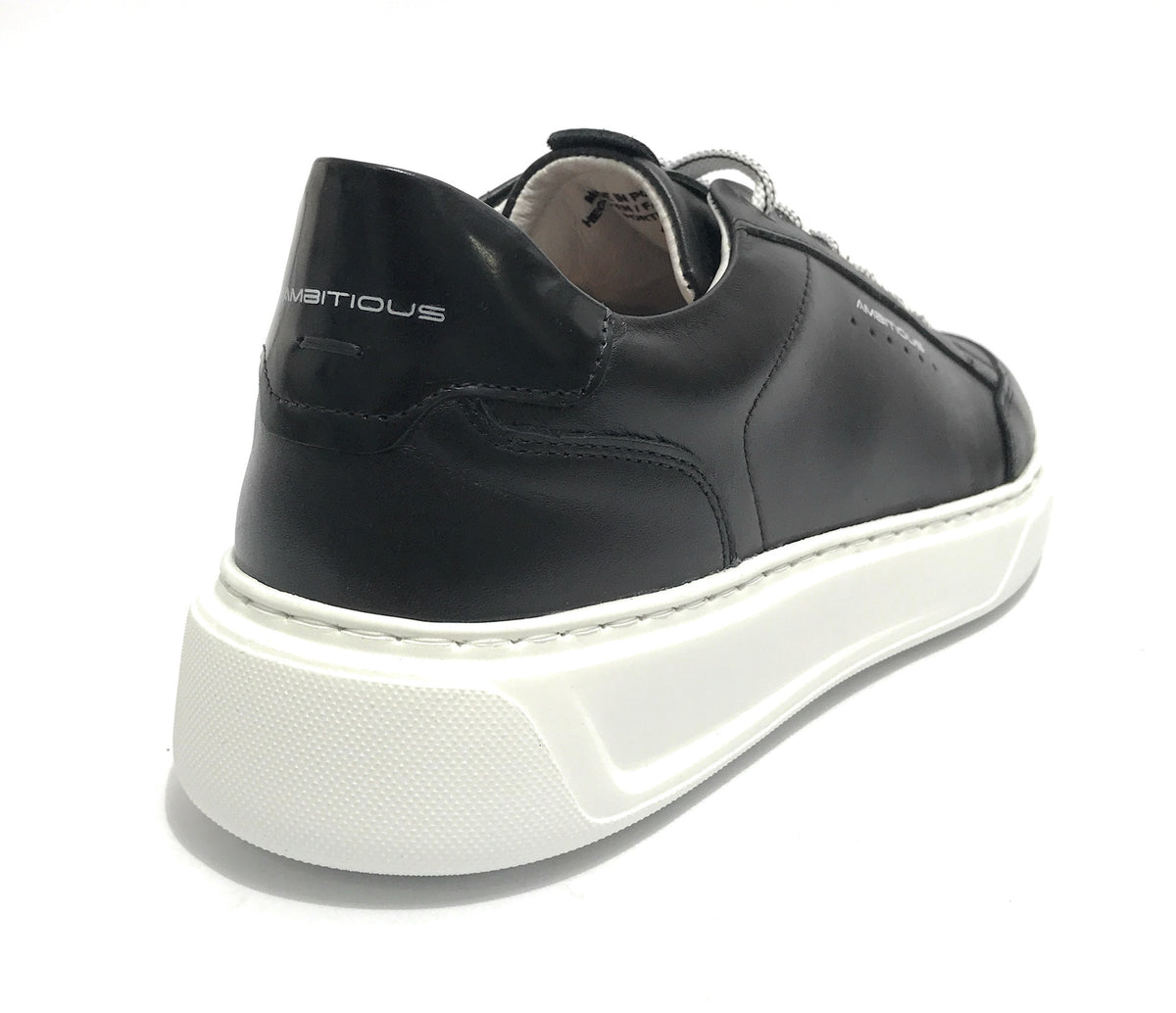 Scarpe uomo Ambitious 12861 sneakers black US23AM19