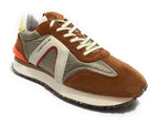 Scarpe uomo Ambitious 11538 sneaker running camel / taupe US23AM17