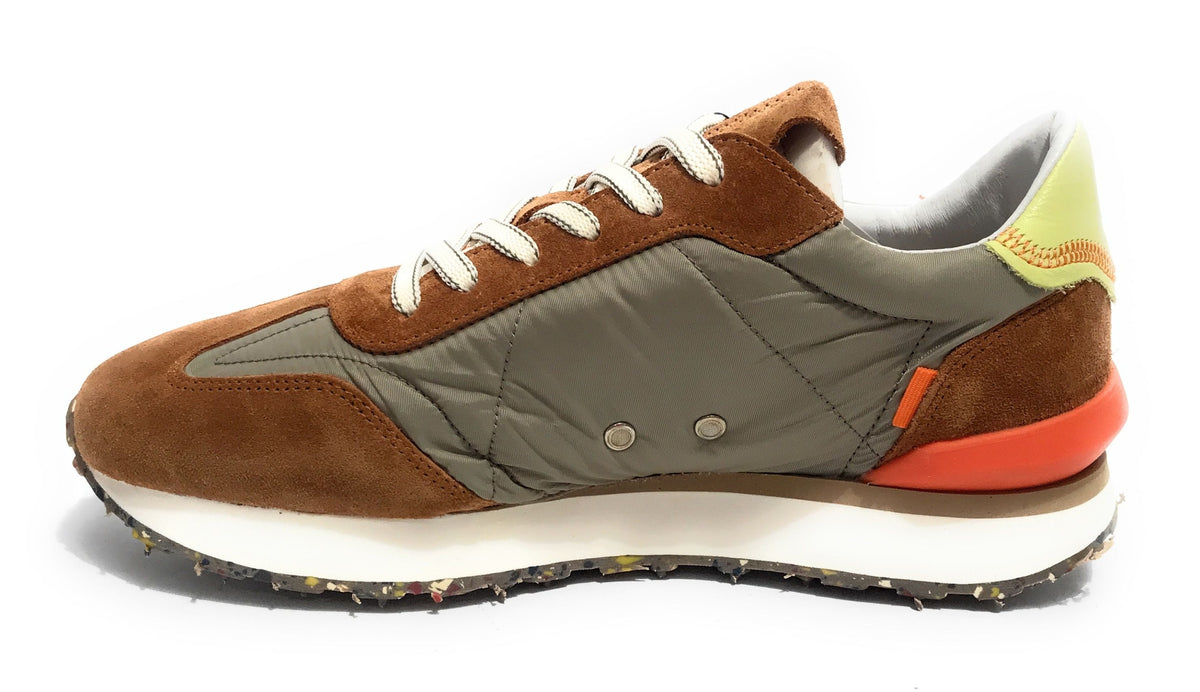 Scarpe uomo Ambitious 11538 sneaker running camel / taupe US23AM17