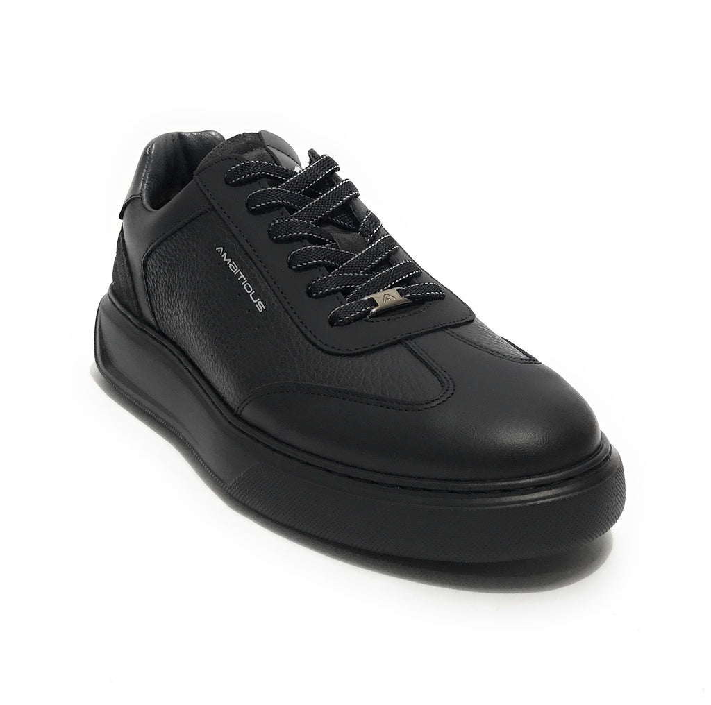 Scarpe uomo Ambitious sneaker pelle black U25AM02 13519-4848AM