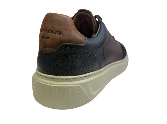 Scarpe uomo Ambitious sneaker pelle brown U25AM17 13519-1171AM