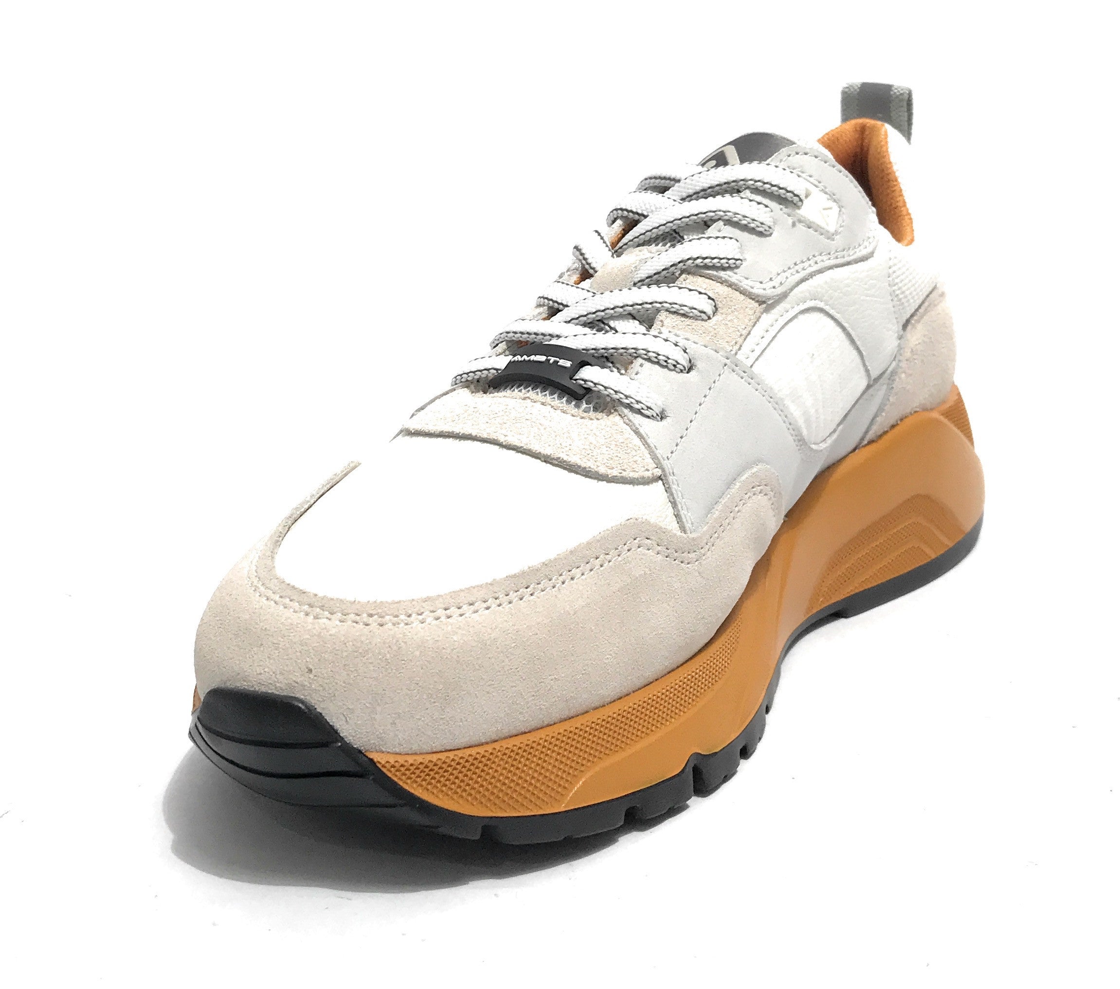Scarpe uomo Ambitious sneaker pelle scamosciata offwhite U25AM11 13395A-1356AM