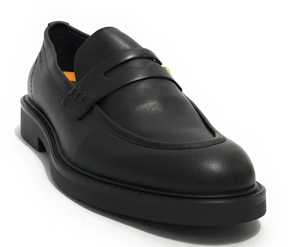 Scarpe uomo Ambitious 12306 mocassino in pelle testa di moro U24AM06