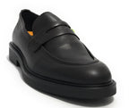 Scarpe uomo Ambitious 12306 mocassino in pelle testa di moro U24AM06