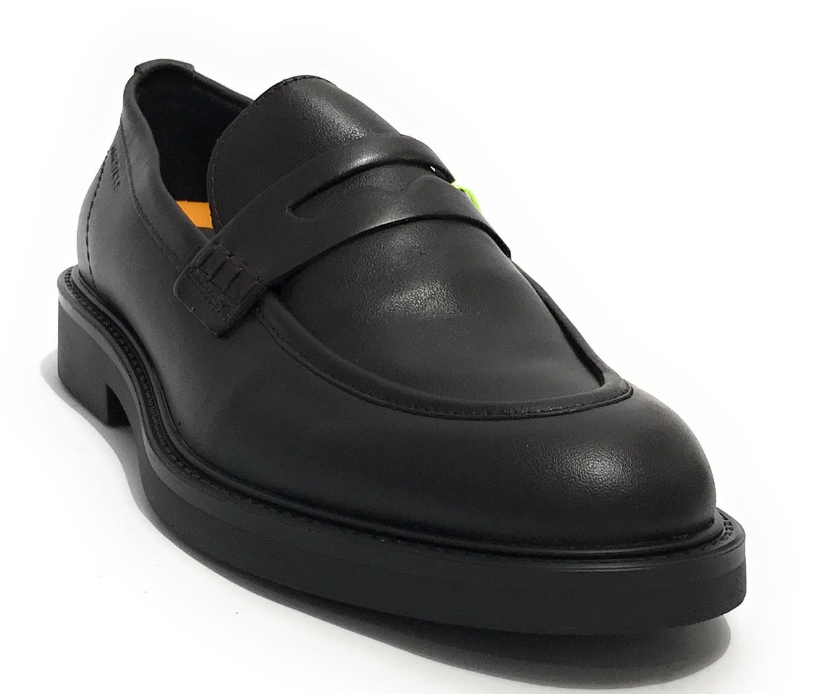Scarpe uomo Ambitious 12306 mocassino in pelle testa di moro U24AM06