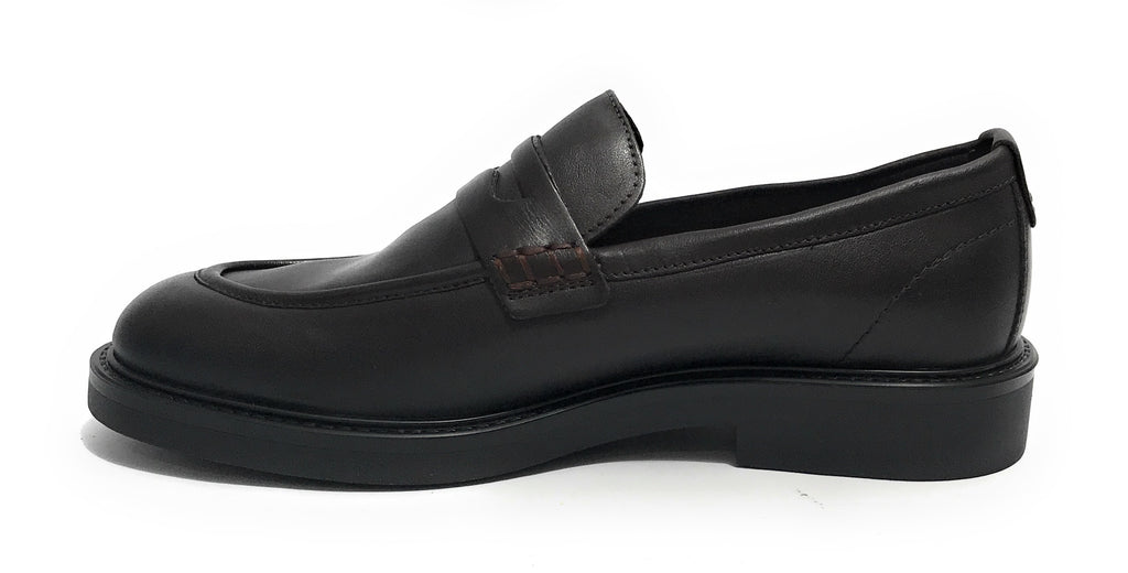 Scarpe uomo Ambitious 12306 mocassino in pelle testa di moro U24AM06