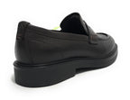 Scarpe uomo Ambitious 12306 mocassino in pelle testa di moro U24AM06