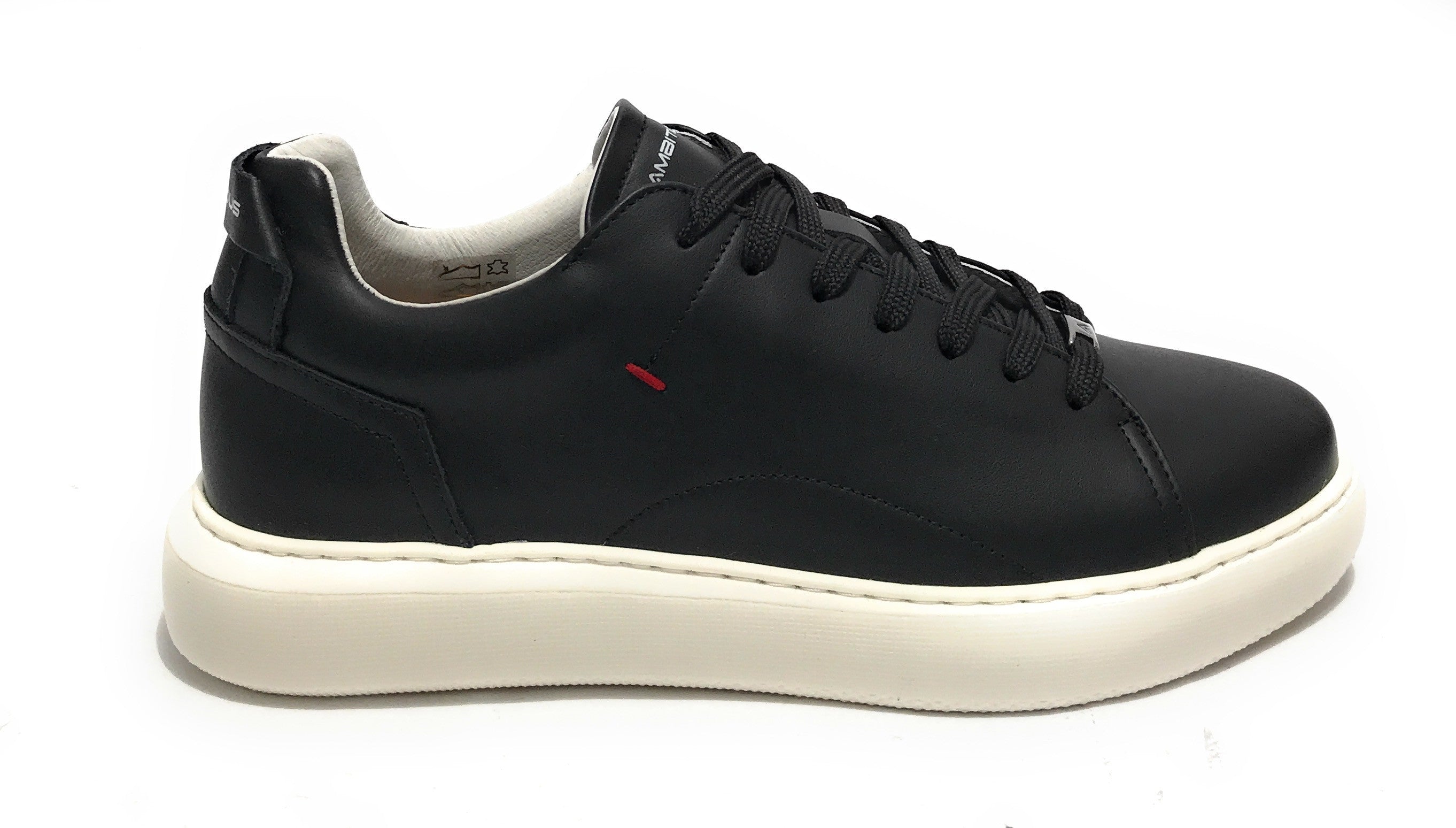 Scarpe uomo Ambitious sneakers pelle black U25AM04 10443A-4848AM.3