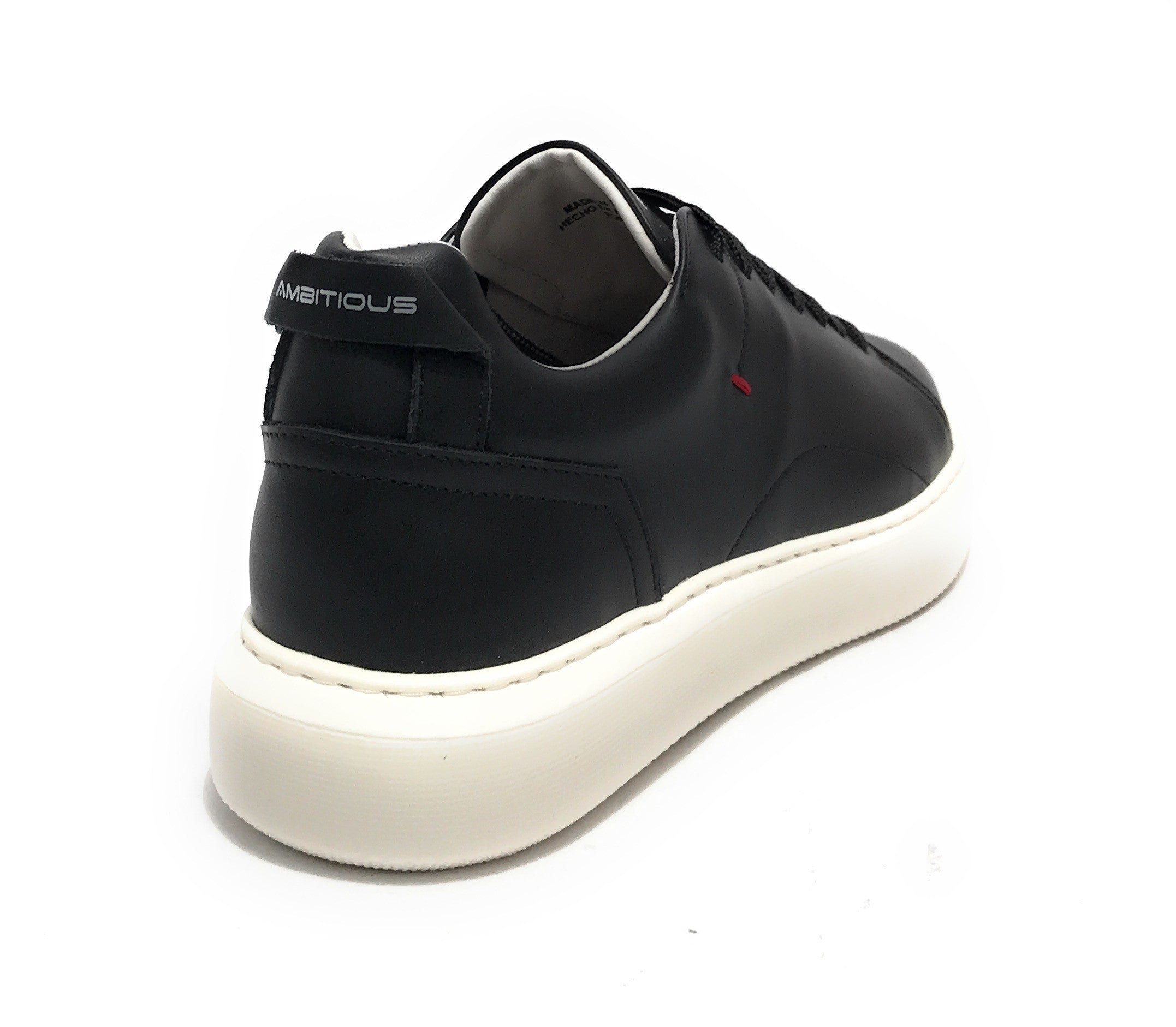 Scarpe uomo Ambitious sneakers pelle black U25AM04 10443A-4848AM.3