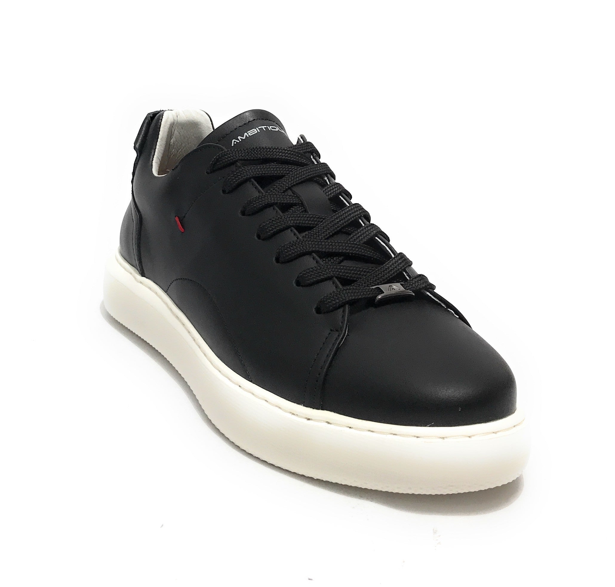Scarpe uomo Ambitious sneakers pelle black U25AM04 10443A-4848AM.3