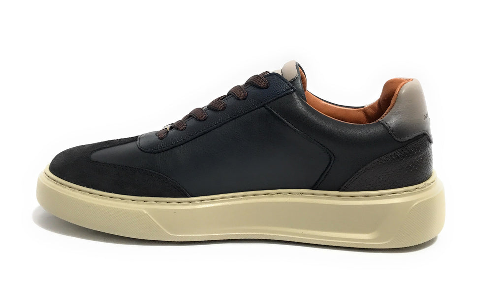 Scarpe uomo Ambitious sneaker pelle navy U25AM19 13519-11184AM