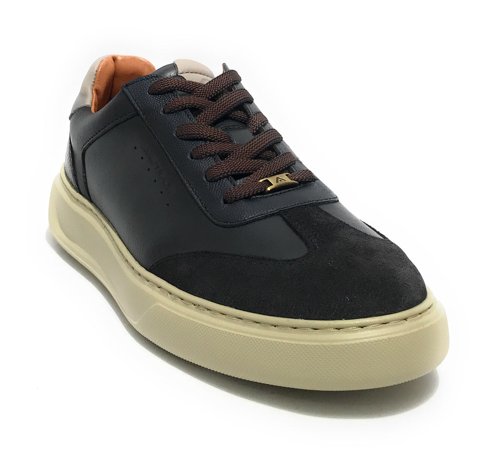 Scarpe uomo Ambitious sneaker pelle navy U25AM19 13519-11184AM