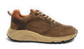 Scarpe uomo Ambitious sneaker pelle scamosciata tobacco U25AM03 13422A-7132AM
