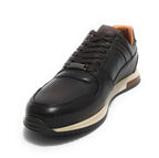 Scarpe uomo Ambitious 10966 sneaker running testa di moro US21AM35