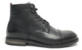 Scarpe uomo Ambitious 13063 polacchino stringato in pelle black U24AM21