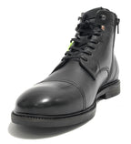 Scarpe uomo Ambitious 13063 polacchino stringato in pelle black U24AM21