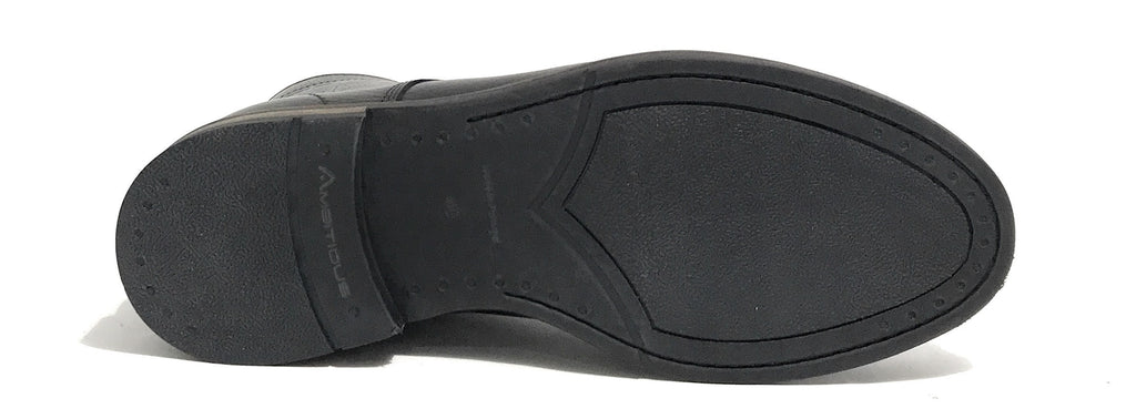 Scarpe uomo Ambitious 13063 polacchino stringato in pelle black U24AM21