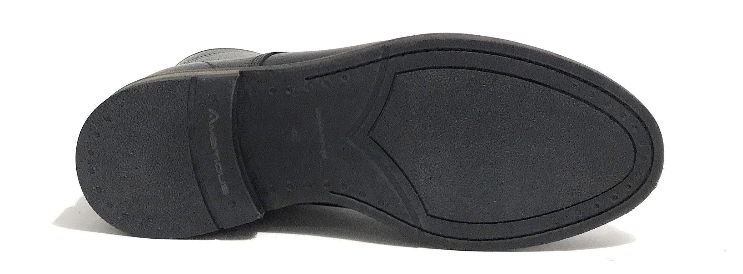 Scarpe uomo Ambitious 13063 polacchino stringato in pelle black U24AM21
