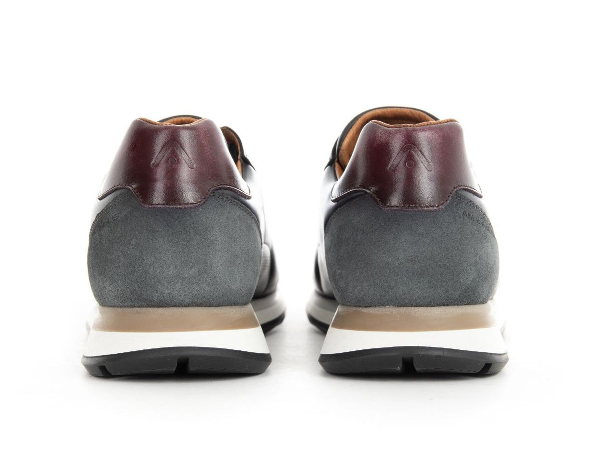 Scarpe uomo Ambitious sneaker pelle black U25AM14 12439_6335AM