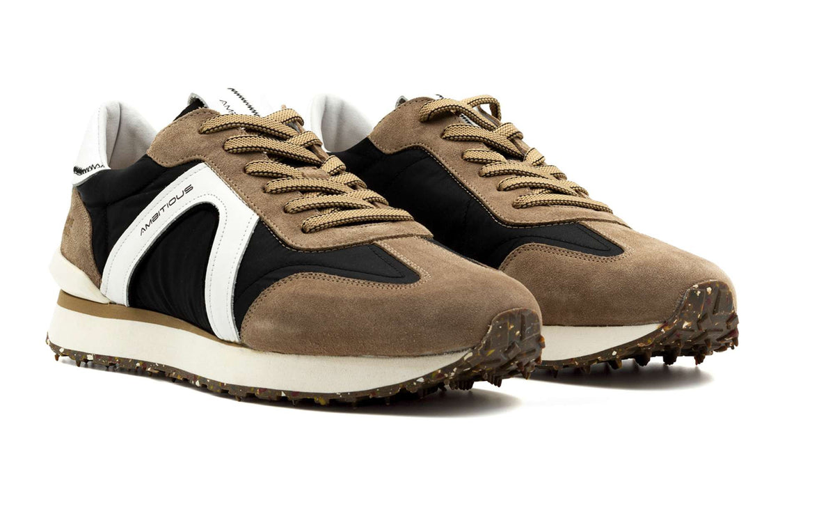 Scarpe uomo Ambitious 11538 sneaker running  blue taupe/ black US22AM17