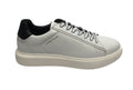 Scarpe uomo Ambitious 11677D sneaker bianco/ nero U24AM15