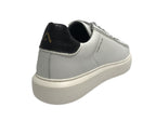 Scarpe uomo Ambitious 11677D sneaker bianco/ nero U24AM15