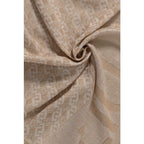Sciarpa Liu Jo donna stola jacquard logo cammello CS25LJ09 2A5004 T0300